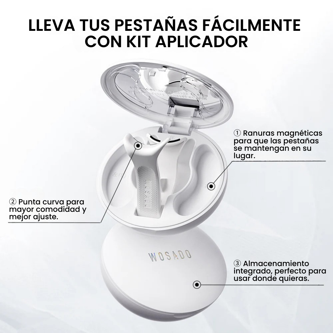 Pestañas magnéticas Wosado de UMIDEX