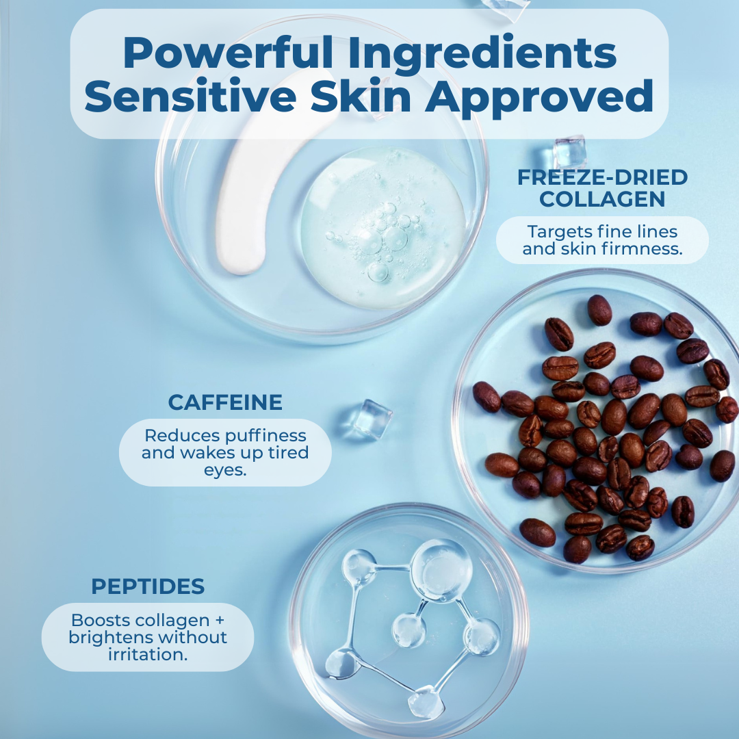 Freeze-Dried Eye Masks
