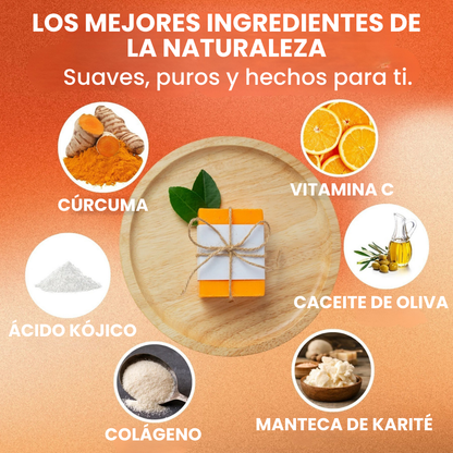 Exfoliado Facial + Jabón de Cúrcuma
