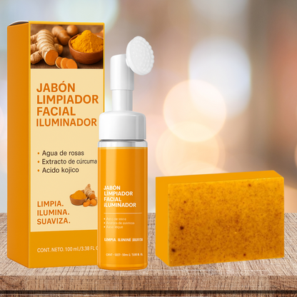 Exfoliado Facial + Jabón de Cúrcuma