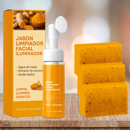 Exfoliado Facial + Jabón de Cúrcuma